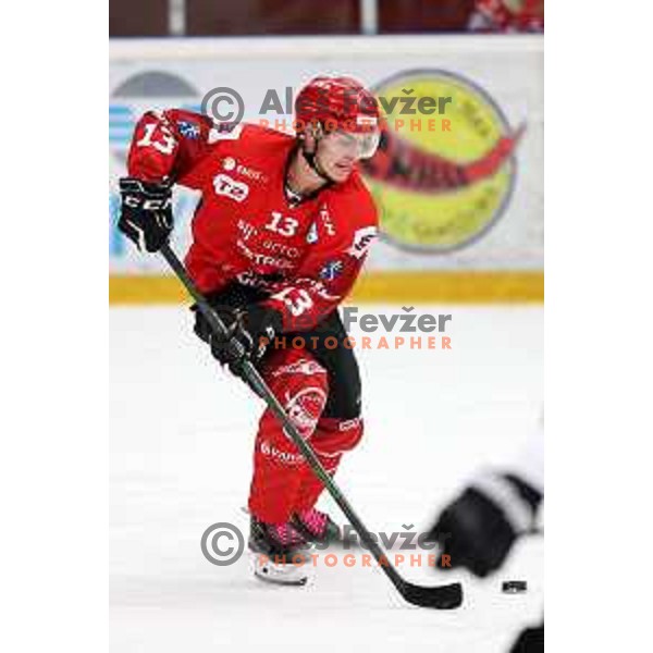 Slovenian National league ice-hockey match between HDD Sij Acroni Jesenice and SZ Olimpija at Jesenice, Slovenia on October 12, 2021