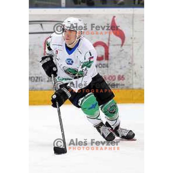 Slovenian National league ice-hockey match between HDD Sij Acroni Jesenice and SZ Olimpija at Jesenice, Slovenia on October 12, 2021