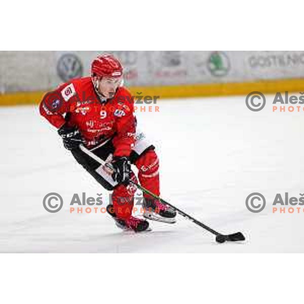 Slovenian National league ice-hockey match between HDD Sij Acroni Jesenice and SZ Olimpija at Jesenice, Slovenia on October 12, 2021