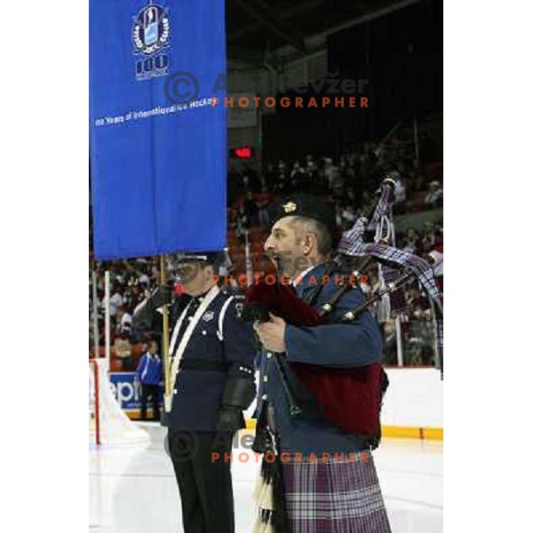 Opening ceremony at IIHF World championship 2008 preliminary round group B, played in Halifax, Nova Scotia, Canada May 2nd 2008. Photo by Ales Fevzer 