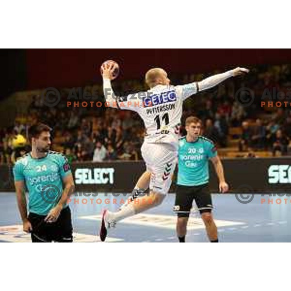 EHF European league match between Gorenje Velenje and Magdeburg in Velenje, Slovenia on October 19, 2021