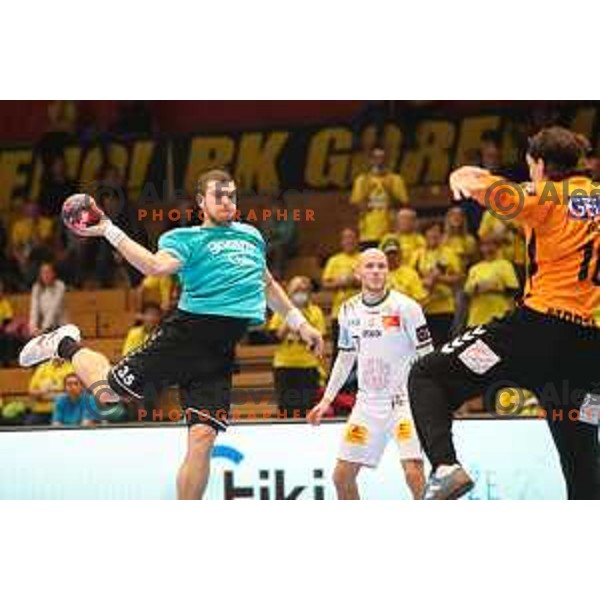 EHF European league match between Gorenje Velenje and Magdeburg in Velenje, Slovenia on October 19, 2021