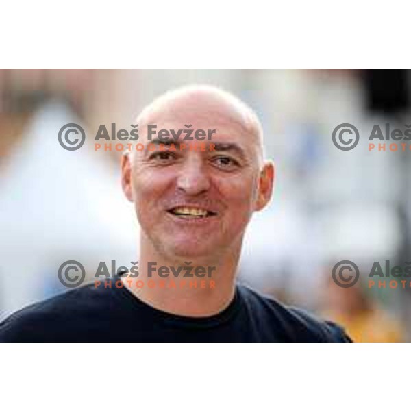 Slovenian Olympian and coach Matija Sestak at Olympic Festival in Ljubljana, Slovenia on September 25, 2021