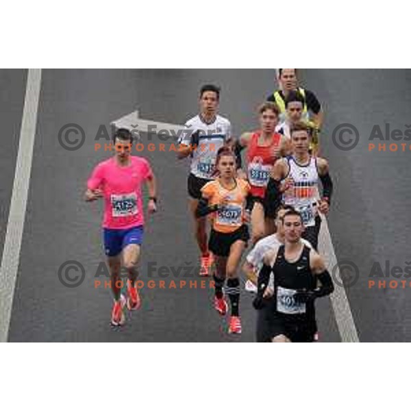 Klara Lukan competes at 25th Ljubljana Marathon, Slovenia on October 24, 2021