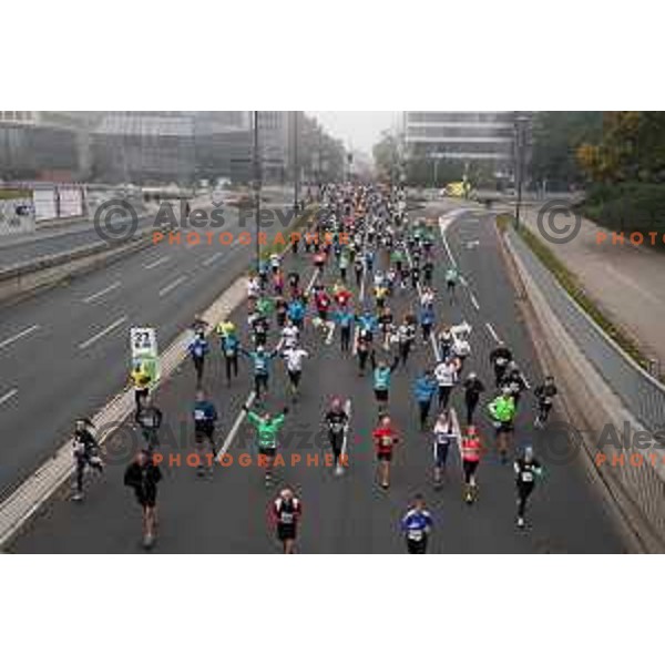 25th Ljubljana Marathon, Slovenia on October 24, 2021