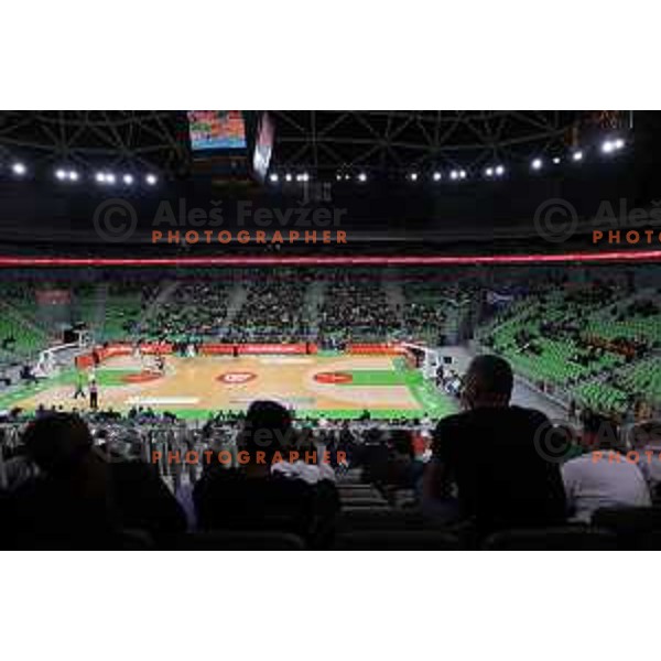 Of Cedevita Olimpija in action during ABA league regular season basketball match between Cedevita Olimpija and Buducnost Voli in Stozice, Arena, Ljubljana, Slovenia on October 24, 2021