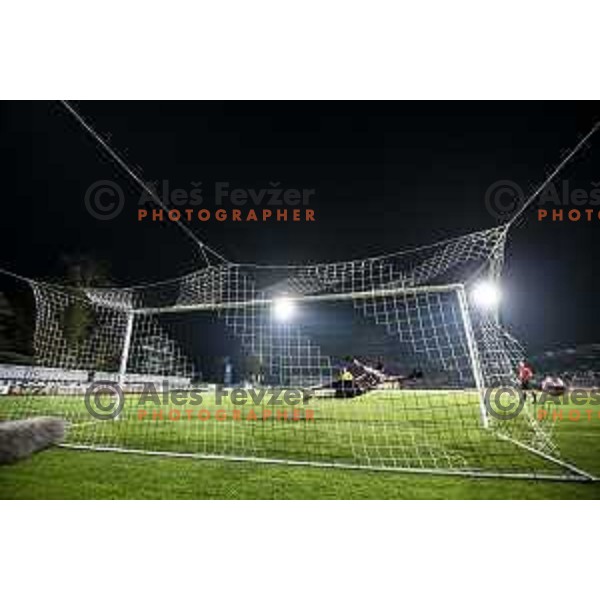 Marko Zalokar in action during Slovenian Cup 2022 football match between Mura and Bravo in Fazanerija, Murska Sobota, Slovenia on October 27, 2021. Photo: Jure Banfi/www.alesfevzer.com
