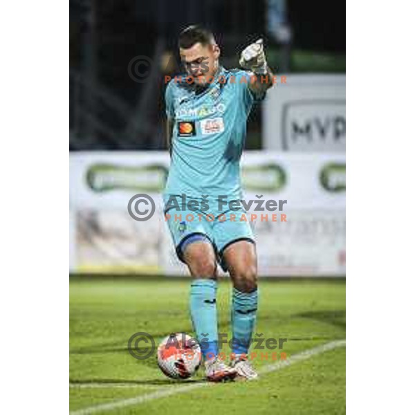Renato Josipovic in action during Slovenian Cup 2022 football match between Mura and Bravo in Fazanerija, Murska Sobota, Slovenia on October 27, 2021