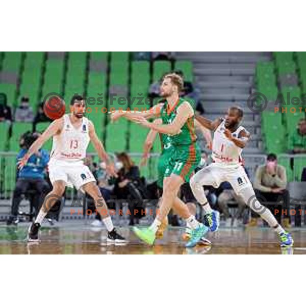 Cedevita Olimpija-Mincidelice JL Bourg en Bresse, 7days EuroCup, Ljubljana, Slovenia on October 27, 2021