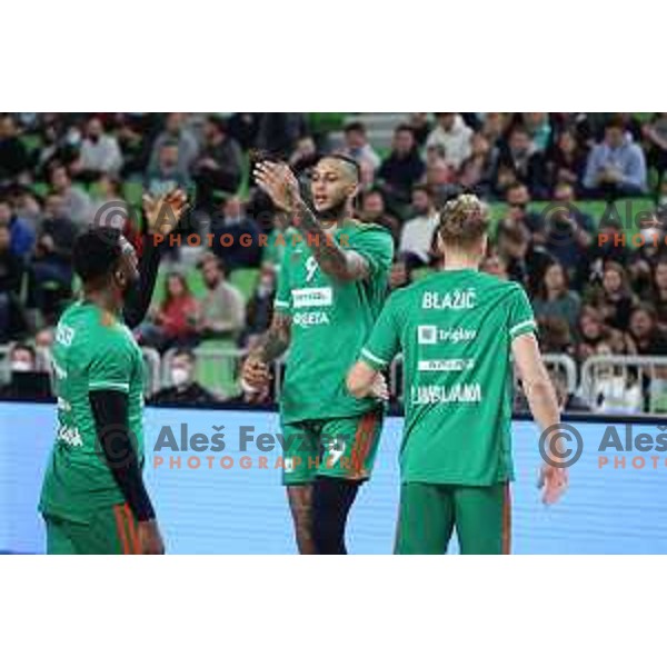 Cedevita Olimpija-Mincidelice JL Bourg en Bresse, 7days EuroCup, Ljubljana, Slovenia on October 27, 2021