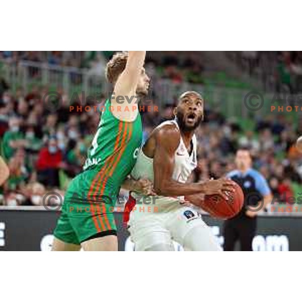 Cedevita Olimpija-Mincidelice JL Bourg en Bresse, 7days EuroCup, Ljubljana, Slovenia on October 27, 2021