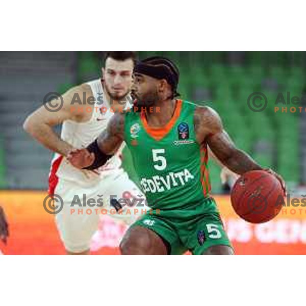Cedevita Olimpija-Mincidelice JL Bourg en Bresse, 7days EuroCup, Ljubljana, Slovenia on October 27, 2021