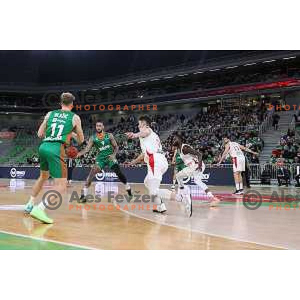 Cedevita Olimpija-Mincidelice JL Bourg en Bresse, 7days EuroCup, Ljubljana, Slovenia on October 27, 2021