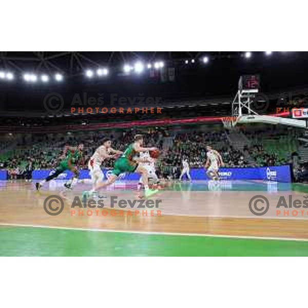 Cedevita Olimpija-Mincidelice JL Bourg en Bresse, 7days EuroCup, Ljubljana, Slovenia on October 27, 2021