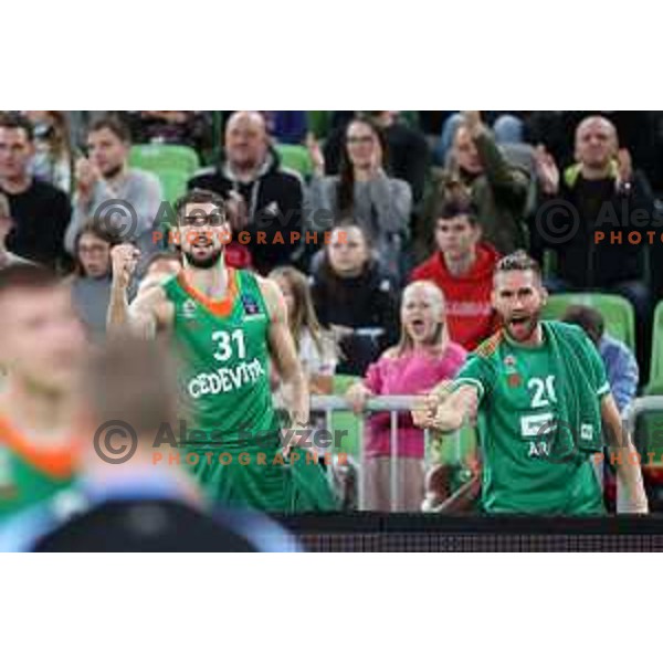 Cedevita Olimpija-Mincidelice JL Bourg en Bresse, 7days EuroCup, Ljubljana, Slovenia on October 27, 2021