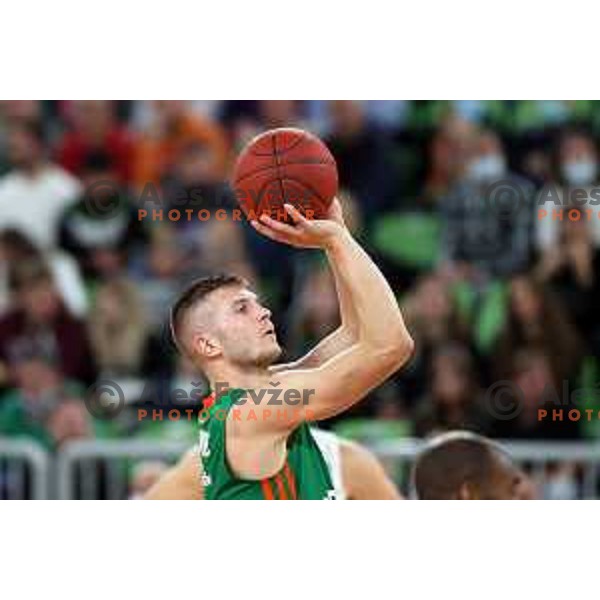 Cedevita Olimpija-Mincidelice JL Bourg en Bresse, 7days EuroCup, Ljubljana, Slovenia on October 27, 2021