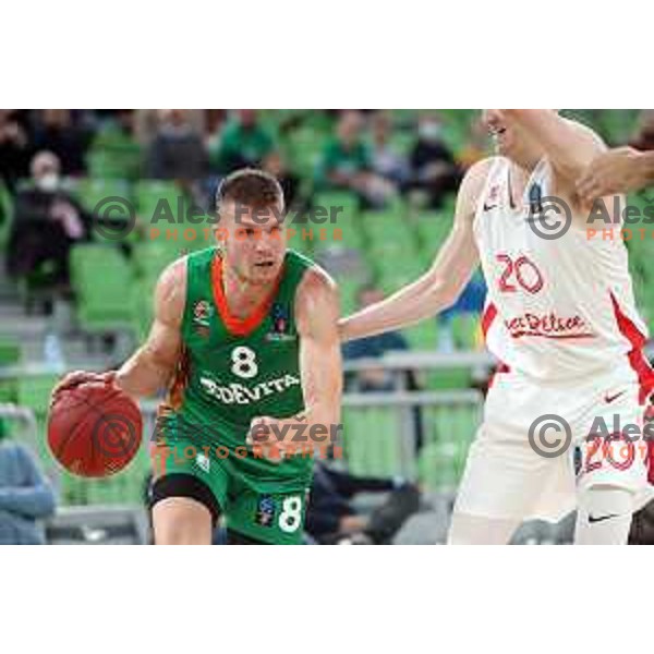 Cedevita Olimpija-Mincidelice JL Bourg en Bresse, 7days EuroCup, Ljubljana, Slovenia on October 27, 2021