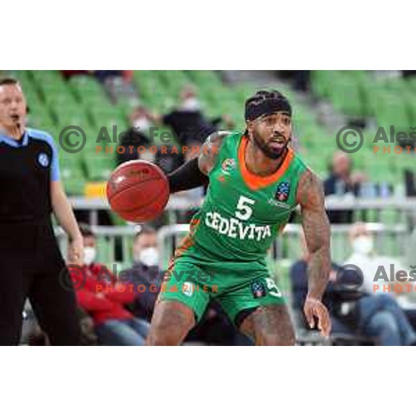 Cedevita Olimpija-Mincidelice JL Bourg en Bresse, 7days EuroCup, Ljubljana, Slovenia on October 27, 2021