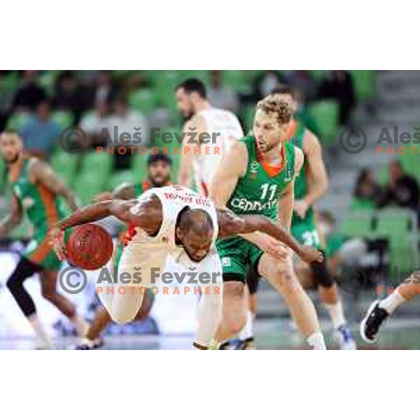 Cedevita Olimpija-Mincidelice JL Bourg en Bresse, 7days EuroCup, Ljubljana, Slovenia on October 27, 2021