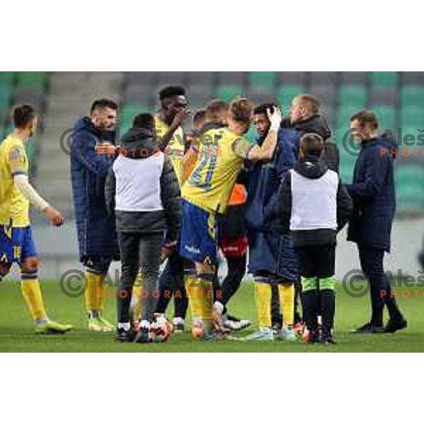 OLIMPIJA-KOPER Ljubljana, Slovenia on October 27, 2021