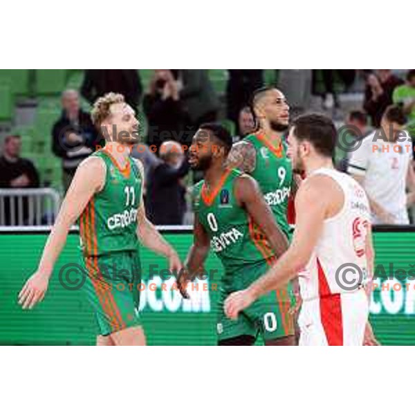 Cedevita Olimpija-Mincidelice JL Bourg en Bresse, 7days EuroCup, Ljubljana, Slovenia on October 27, 2021
