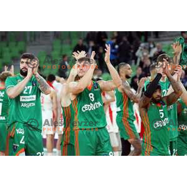 Cedevita Olimpija-Mincidelice JL Bourg en Bresse, 7days EuroCup, Ljubljana, Slovenia on October 27, 2021