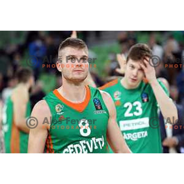 Cedevita Olimpija-Mincidelice JL Bourg en Bresse, 7days EuroCup, Ljubljana, Slovenia on October 27, 2021