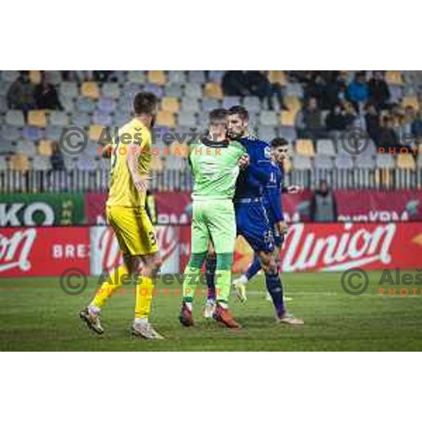Ilija Martinovic in action during Slovenian Cup 2021/22 football match between Maribor and Domzale in Ljudski vrt, Maribor, Slovenia on October 28, 2021