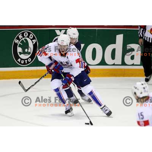 Anze Kopitar of Slovenia at IIHF World championship 2008 preliminary round group B, played in Halifax, Nova Scotia, Canada May 4th 2008. USA beat Slovenia 5:1. Photo by Ales Fevzer 