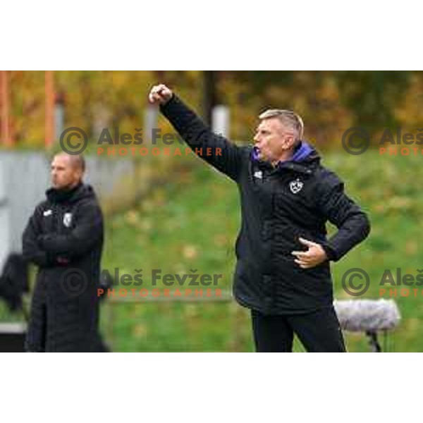 Radovan Karanovic during Prva Liga Telemach football match between Bravo and Maribor in Ljubljana, Slovenia on November 6, 2021
