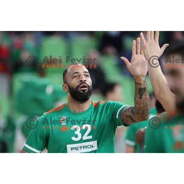 Of Cedevita Olimpija in action during ABA league regular season basketball match between Cedevita Olimpija and Split in Stozice, Arena, Ljubljana, Slovenia on November 6, 2021