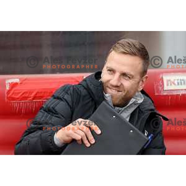 Ales Mertelj during Prva Liga Telemach football match between Bravo and Maribor in Ljubljana, Slovenia on November 6, 2021