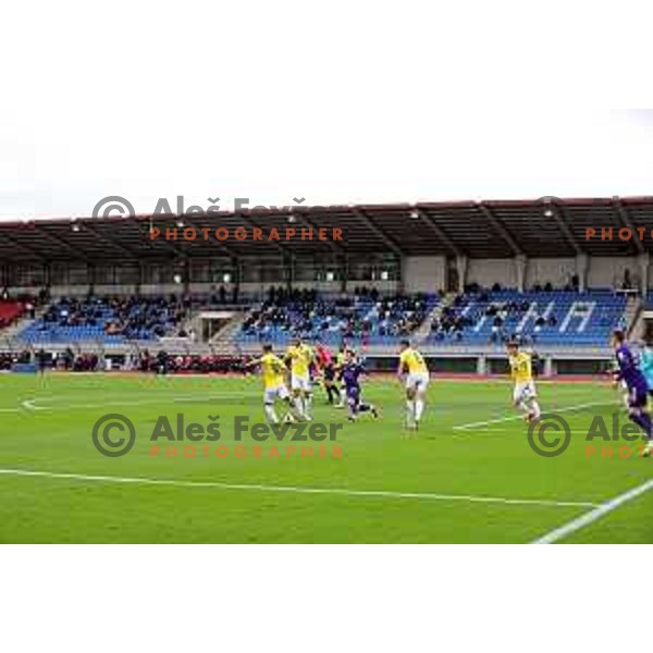 in action during Prva Liga Telemach football match between Bravo and Maribor in Ljubljana, Slovenia on November 6, 2021