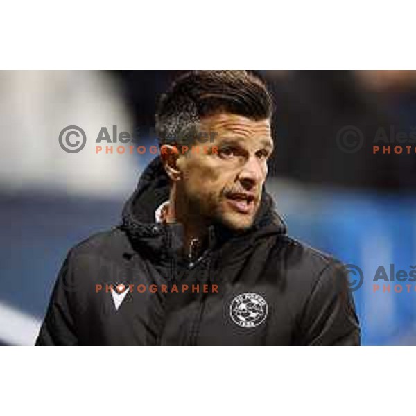 Zoran Zeljkovic during Prva Liga Telemach football match between Koper and Tabor CB 24 Sezana in Koper, Slovenia on November 6, 2021 