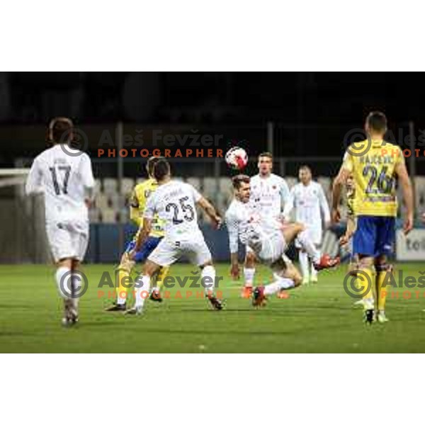 In action during Prva Liga Telemach football match between Koper and Tabor CB 24 Sezana in Koper, Slovenia on November 6, 2021