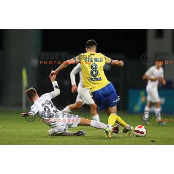 Ivan Borna Jelic Balta in action during Prva Liga Telemach football match between Koper and Tabor CB 24 Sezana in Koper, Slovenia on November 6, 2021