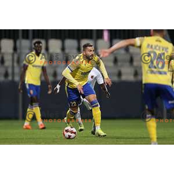 Maks Barisic during Prva Liga Telemach football match between Koper and Tabor CB 24 Sezana in Koper, Slovenia on November 6, 2021 