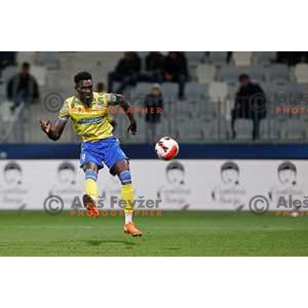 Lamin Colley scores goal during Prva Liga Telemach football match between Koper and Tabor CB 24 Sezana in Koper, Slovenia on November 6, 2021 