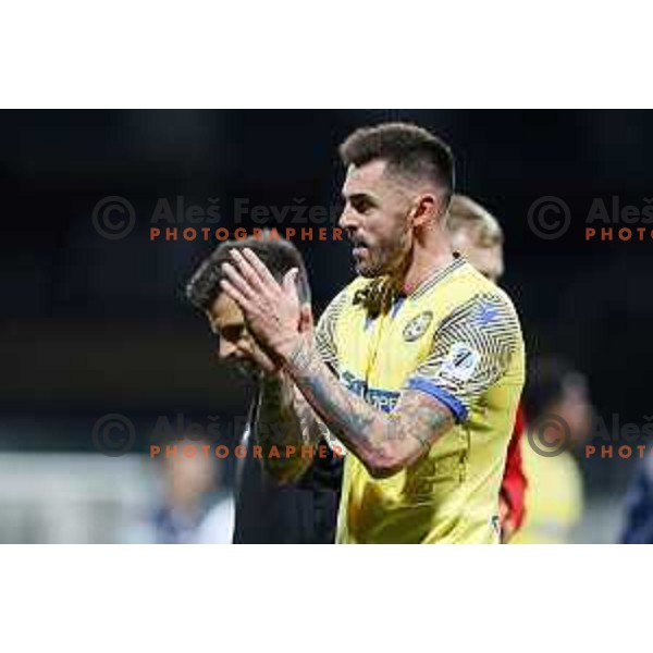 Ivica Guberac during Prva Liga Telemach football match between Koper and Tabor CB 24 Sezana in Koper, Slovenia on November 6, 2021