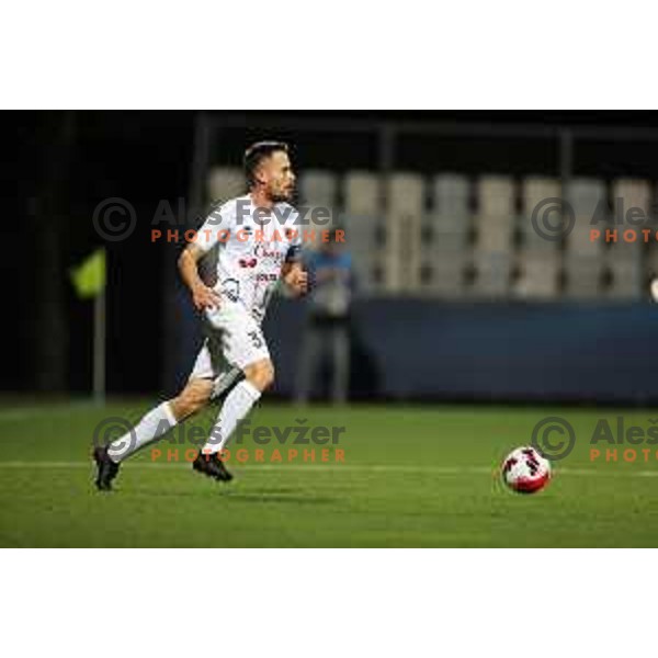 Erik Salkic in action during Prva Liga Telemach football match between Koper and Tabor CB 24 Sezana in Koper, Slovenia on November 6, 2021