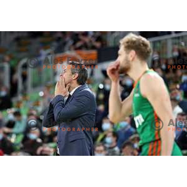 Jurica Golemac during 7days EuroCup regular season basketball match between Cedevita Olimpija and Ratiopharm Ulm in Stozice, Arena, Ljubljana, Slovenia on November 10, 2021