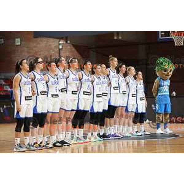 Of Slovenia in action during FIBA Women’s EuroBasket 2023 Qualifiers basketball match between Slovenia and Turkey in Ljubljana, Slovenia on November 11, 2021