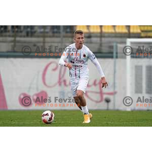  in action during Prva Liga Telemach football match between Tabor CB 24 Sezana and Bravo in Sezana, Slovenia on November 21, 2021