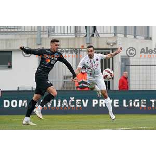  in action during Prva Liga Telemach football match between Tabor CB 24 Sezana and Bravo in Sezana, Slovenia on November 21, 2021