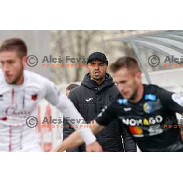  in action during Prva Liga Telemach football match between Tabor CB 24 Sezana and Bravo in Sezana, Slovenia on November 21, 2021