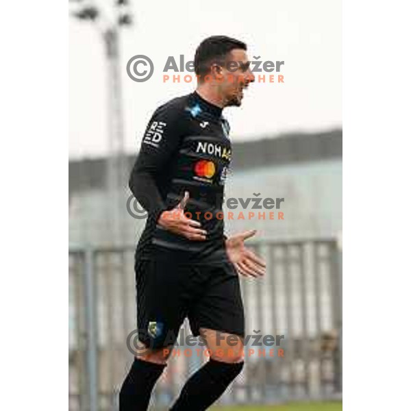 Loren Maruzin in action during Prva Liga Telemach football match between Tabor CB 24 Sezana and Bravo in Sezana, Slovenia on November 21, 2021