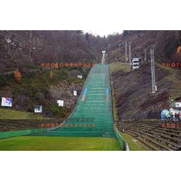 Slovenia Ski-jumping team practice session in Kranj, Slovenia on November 23, 2021