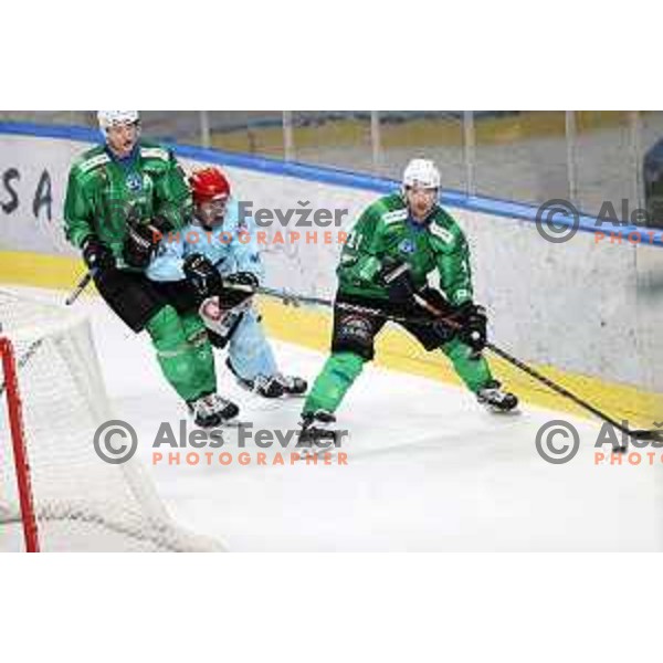 Ales Music in action during Slovenian Championship regular season match between SZ Olimpija and SIJ Acroni Jesenice in Ljubljana, Slovenia on November 23, 2021