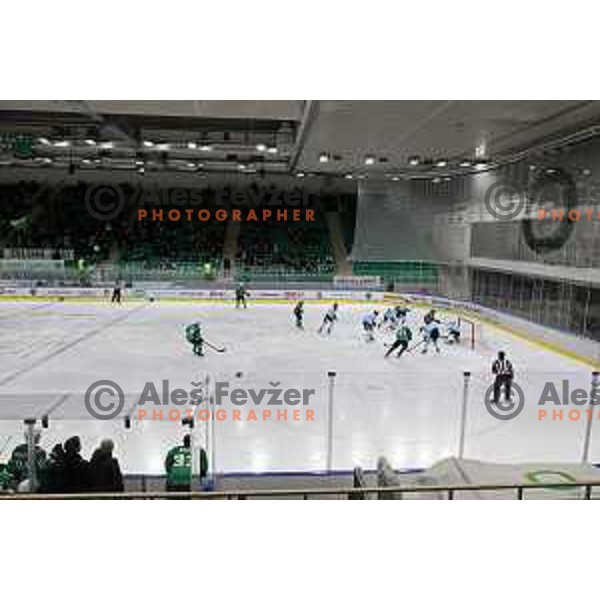 Tivoli Hall during Slovenian Championship regular season match between SZ Olimpija and SIJ Acroni Jesenice in Ljubljana, Slovenia on November 23, 2021