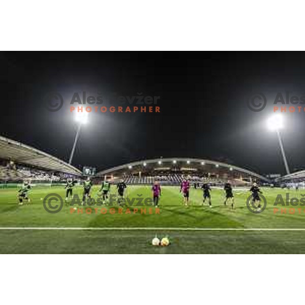 Prior to UEFA Europa Conference League football match between NS Mura and Tottenham Hotspur in Ljudski vrt, Maribor, Slovenia on November 25, 2021